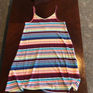 Colorful Striped Target Dress